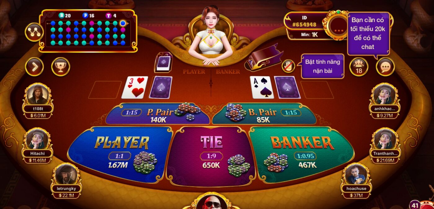 Kinh nghiệm làm giàu từ game bài Baccarat Kim Tài tai Sunwin - Luật chơi