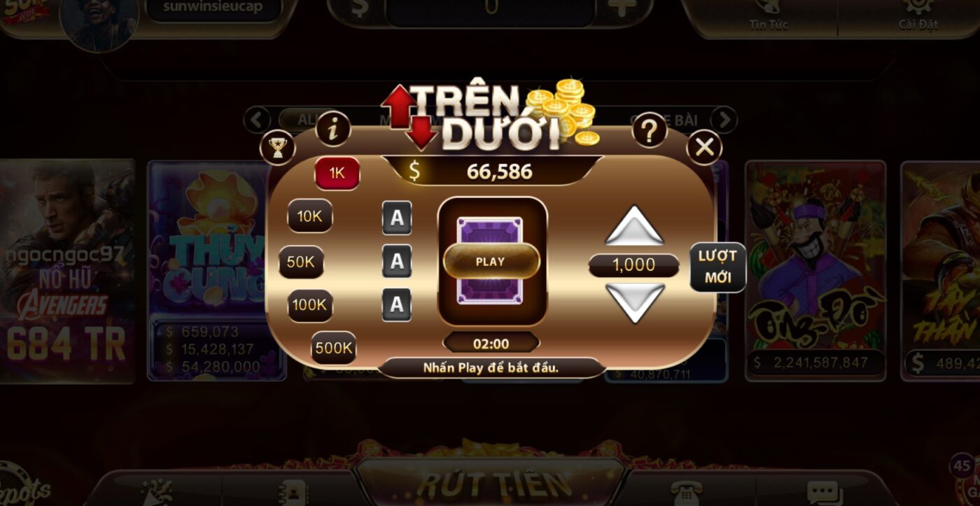 Hướng dẫn truy cập link tải Sunwin để tham gia mini game trên dưới