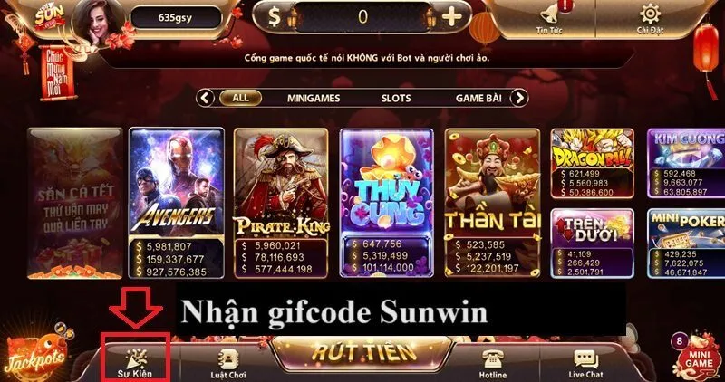 Cách lấy giftcode Sunwin 2025 dành cho game thủ