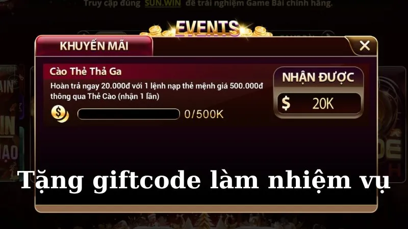 Tổng hợp giftcode Sunwin 2025