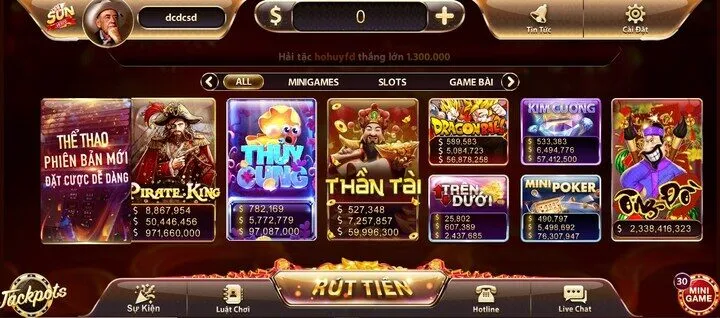 Ưu điểm giúp cổng game Sunwin đứng top 1